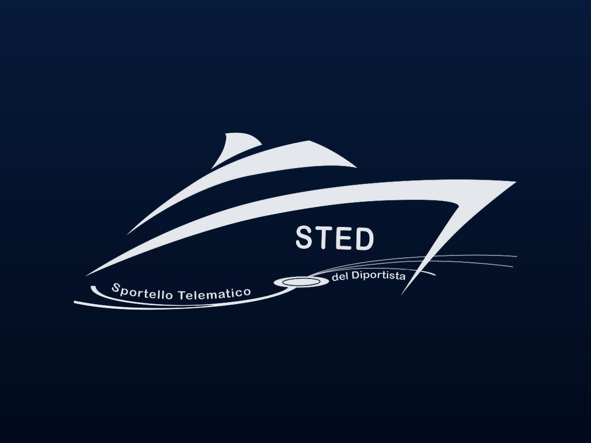 Logo dello Sportello Telematico del Diportista (STED)